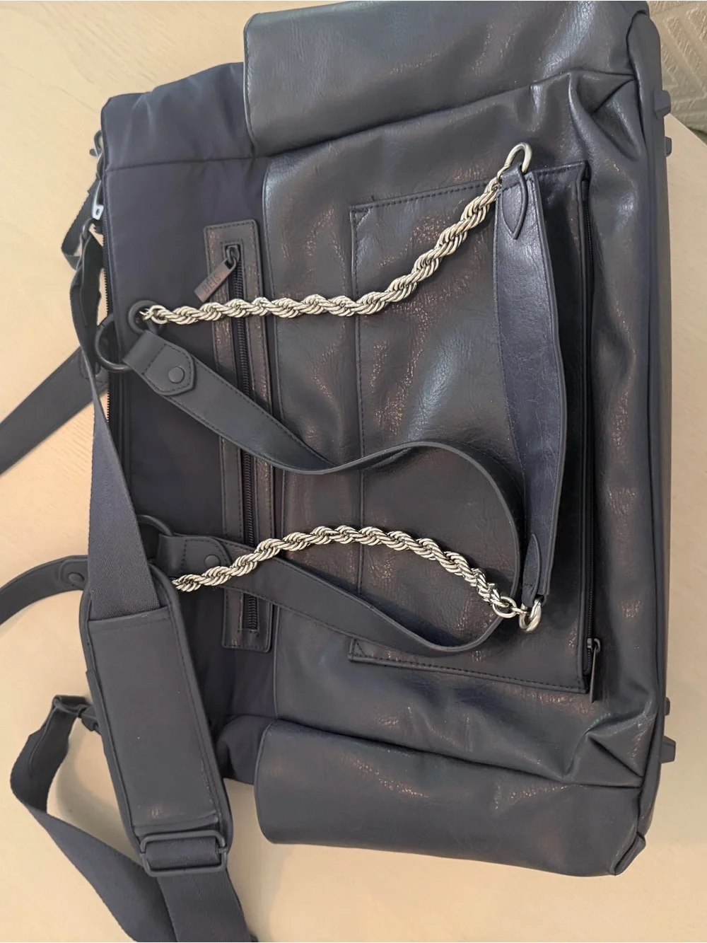 BEIS Navy Blue Baby Bag Organizer Tote